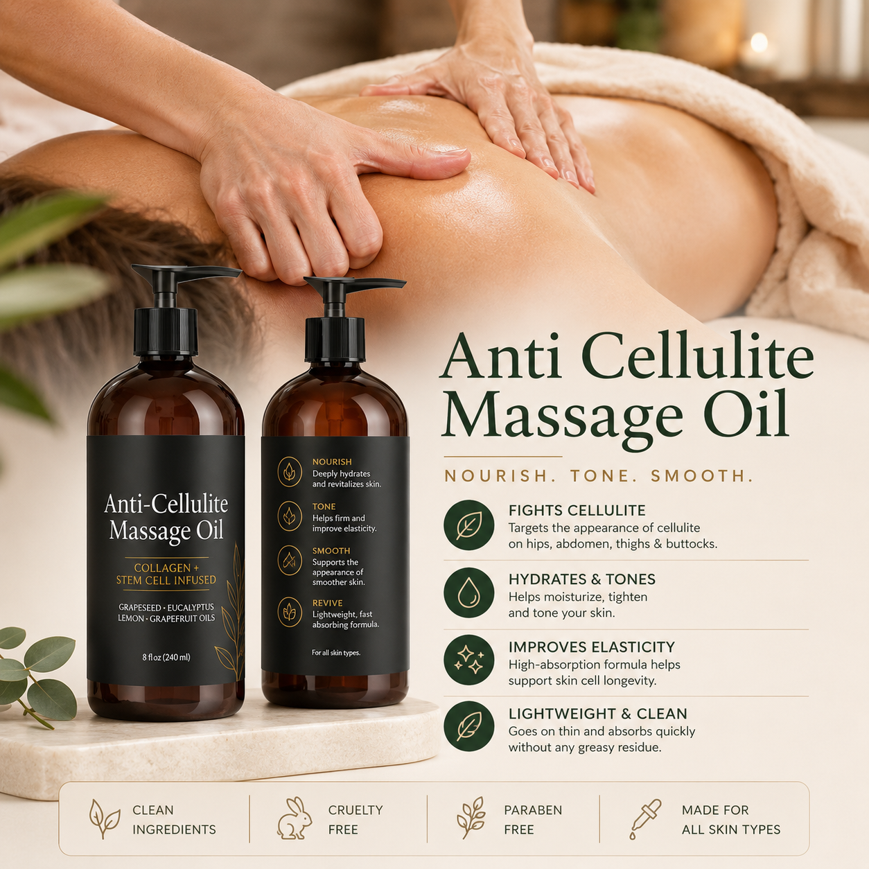 Cellulite-Fighting Massage Oil